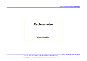 Rechnernetze - Prof. Dr. Heinz