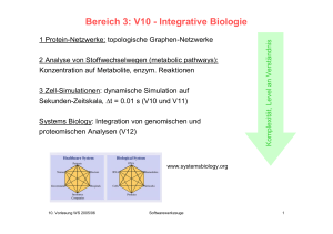 Bereich 3: V10 - Integrative Biologie