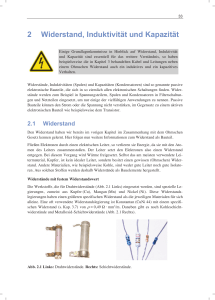 2 Widerstand, Induktivität und Kapazität