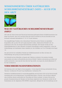 NDT - Natürlich gesund statt chronisch erkrankt