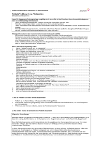 Petibelle® 0,03 mg / 3 mg Filmtabletten