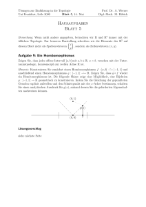 Lösungsvorschlag Hausaufgaben Blatt 5