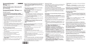 Torasemid Sandoz® Torasemid Sandoz® 20 mg Tabletten
