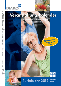 Veranstaltungskalender