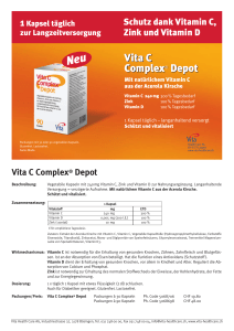 Vita C Complex Depot - Vita Health Care AG