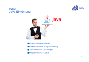 INE2 Java Einführung