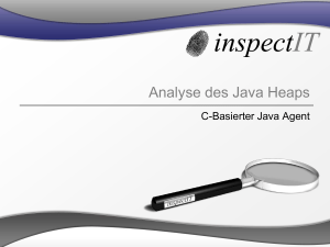 Analyse des Java Heaps