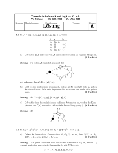 A Lösung