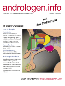 Uro-Onkologie - Andrologen.info