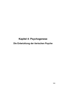 Kapitel 4: Psychogenese