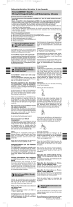 Beipackzettel, Packungsbeilage, Gebrauchsinformation