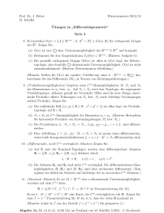 Differentialgeometrie