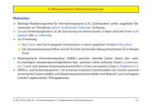 zB Datenbanken - Uni Konstanz, Informatik