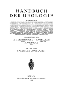 handbuch der urologie