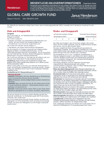 global care growth fund - Janus Henderson Investors