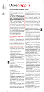 Gebrauchsinformation: Information für Anwender