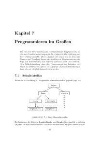 Kapitel 7 Programmieren im Großen
