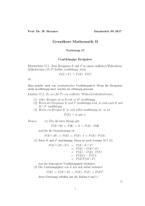 Grundkurs Mathematik II