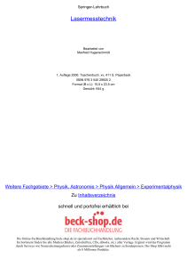 Lasermesstechnik - ReadingSample - Beck-Shop