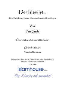 Der Islam ist… - ISLAM