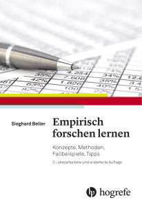 Leseprobe zum Titel: Empirisch forschen lernen