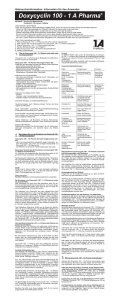 Doxycyclin 100 - 1 A Pharma - Aliva