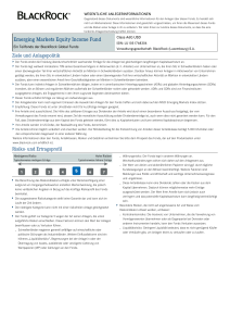 Emerging Markets Equity Income Fund