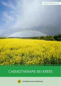 CHEMOTHERAPIE BEI KREBS