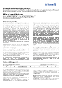 Allianz Invest Defensiv