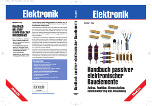 Handbuch passiver elektronischer Bauelemente