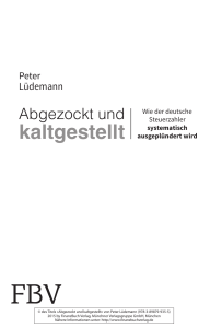 Abgezockt und kaltgestellt