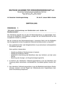 DEUTSCHE AKADEMIE FÜR VERKEHRSWISSENSCHAFT e.V.