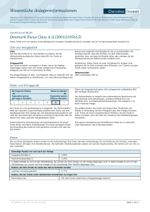 Key Investor Document