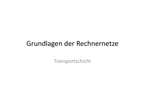 Grundlagen der Rechnernetze