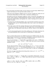 Lö sungsskizzen zum Buch Mathematik fü r Informatiker Kapitel 20