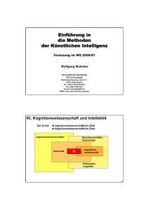 Einführung in die Methoden der Künstlichen Intelligenz