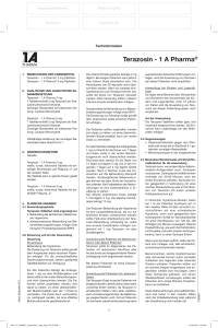 Terazosin - 1 A Pharma®