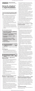 Calcium D3-ratiopharm® 1 x täglich Kautabletten - Shop