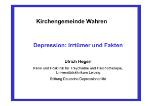 Depression Wahren 2014 - Sophienkirchgemeinde Leipzig