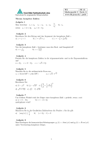 WI SS 15 Mathematik I Serie 3 www.fh