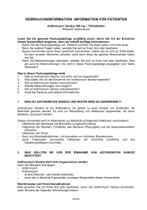 gebrauchsinformation: information für patienten