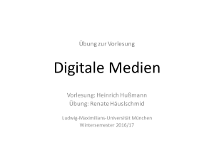 Digitale Medien - LMU München