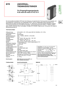 btr universal- trennverstärker