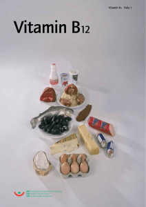 Vitamin B12, Foliensatz