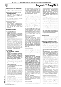 Leganto® 2 mg/24 h - Deutsches Apotheken Portal