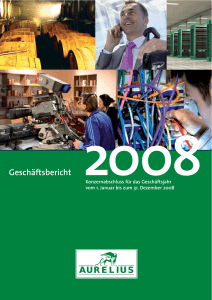 Geschäftsbericht 2008