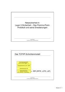 Netzsicherheit 4: Layer 2-Sicherheit – Das Point-to-Point