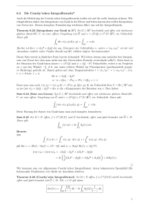 6.5 Die Cauchy`schen Integralformeln