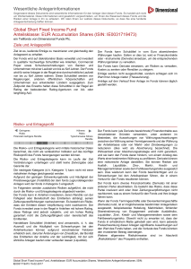 EUR Accumulation Shares (ISIN: IE0031719473)