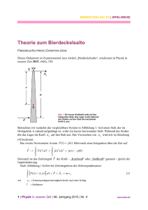 Bewegungsgleichung des chaotischen Wasserrades - Wiley-VCH